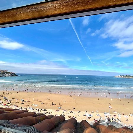 Atico Primera Linea Playa De San Lorenzo Gijón Exterior foto